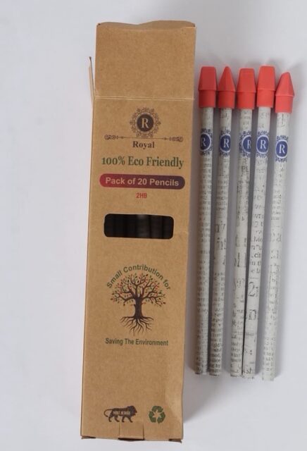 Newspaper Color Pencils