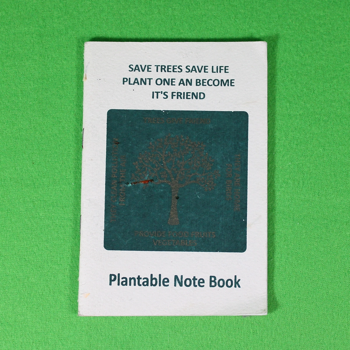 Plantable Notebook, 18 x 12 cm