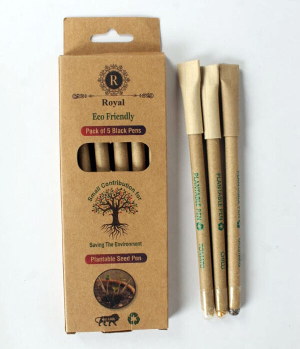 Plantable Black Pen