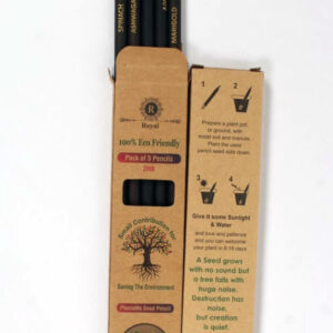 Plantable Premium Black and Gold Pencil